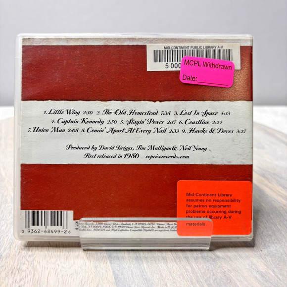 Neil Young – Hawks & Doves CD - Picture 2 of 5